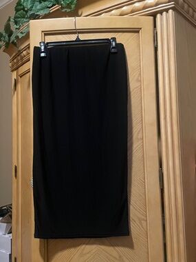 Nasty gal black bodycon skirt size 10